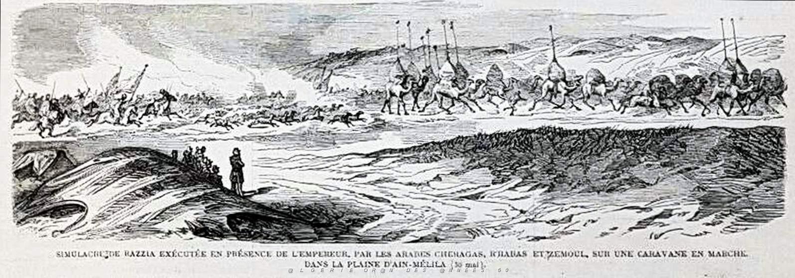 2- Voyages de l'Empereur Napoleon III en Algerie- Ain-Melila.jpg